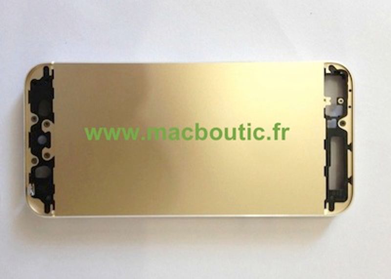 gold iphone 5s shell leaked alongside component parts  image 1