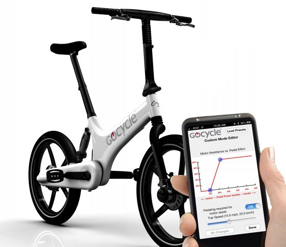 gocycle connect app lets you set speed power and check battery from your mobile image 1