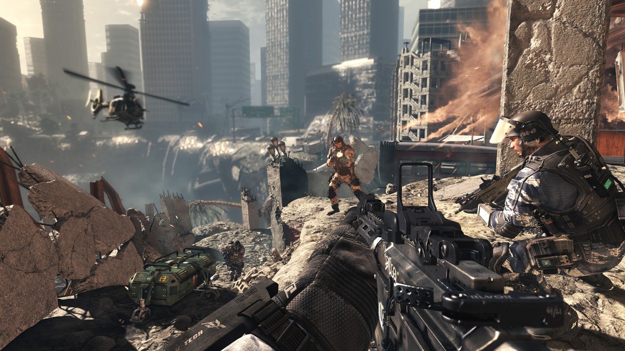 call of duty ghosts multiplayer preview hands on with blitz search and rescue and team deathmatch image 1