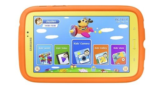 fear drops no longer samsung galaxy tab 3 kids offers android 4 1 and colorful rugged frame image 1
