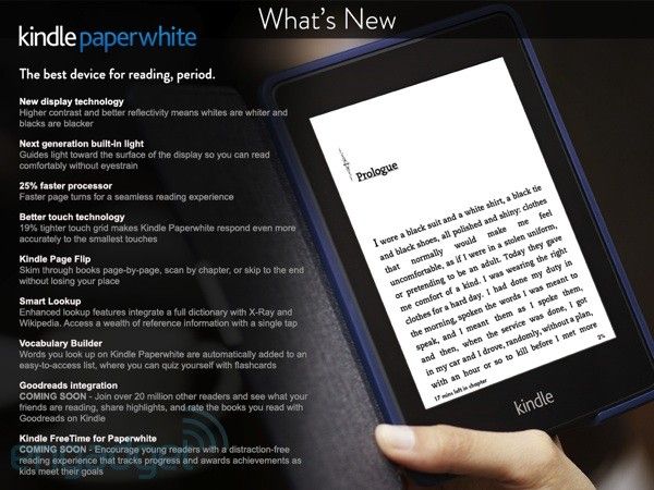 amazon accidentally outs kindle paperwhite 2 image 1