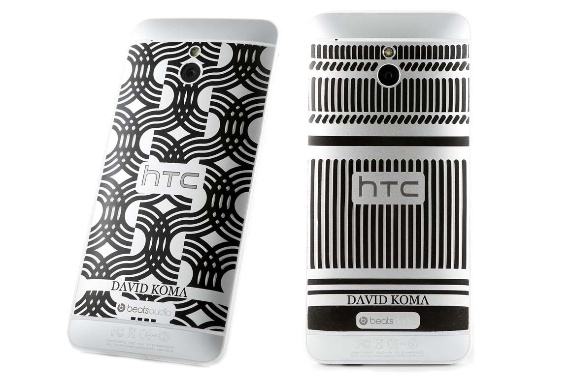 limited edition david koma htc one mini says here s to change  image 1