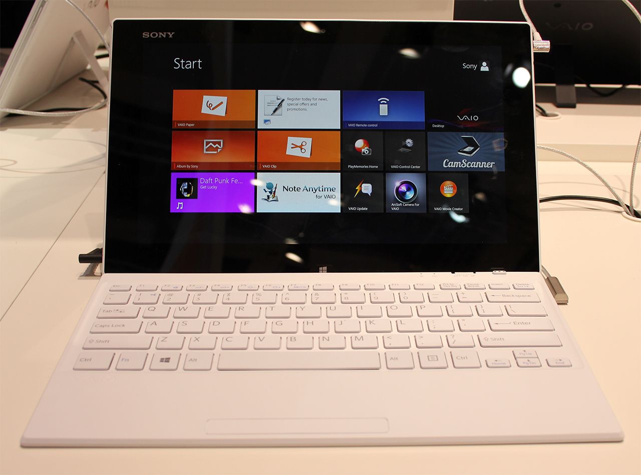 sony vaio tap 11 pictures and hands on image 1
