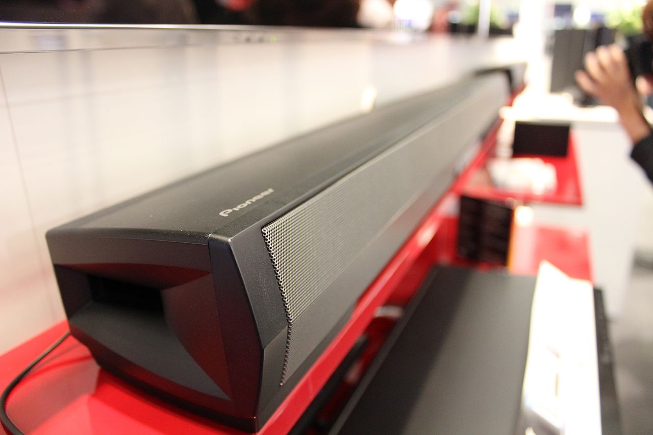 pioneer s new sbx n700 speaker bar and bluetooth player gets the hands on treatment image 2