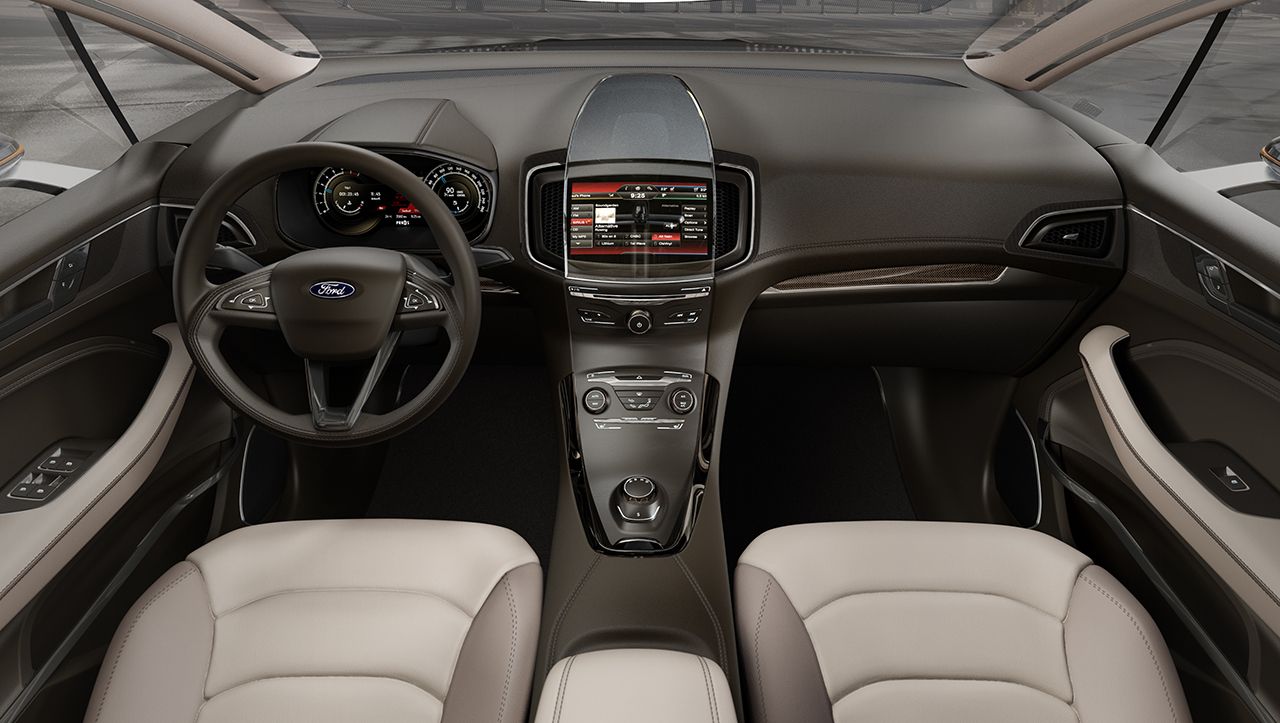 ford s max concept will measure your heart rate from the driver s seat image 1