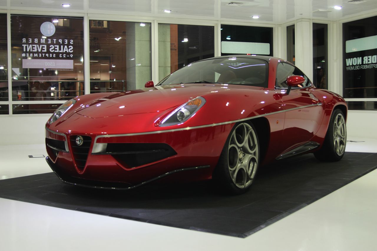 alfa romeo disco volante by touring superleggera pictures and hands on image 1
