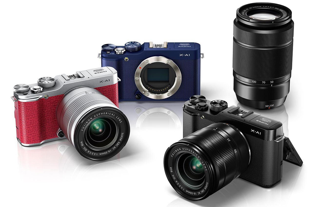 fujifilm x a1 goes after the entry level market with 530 interchangeable lens camera out this october image 1