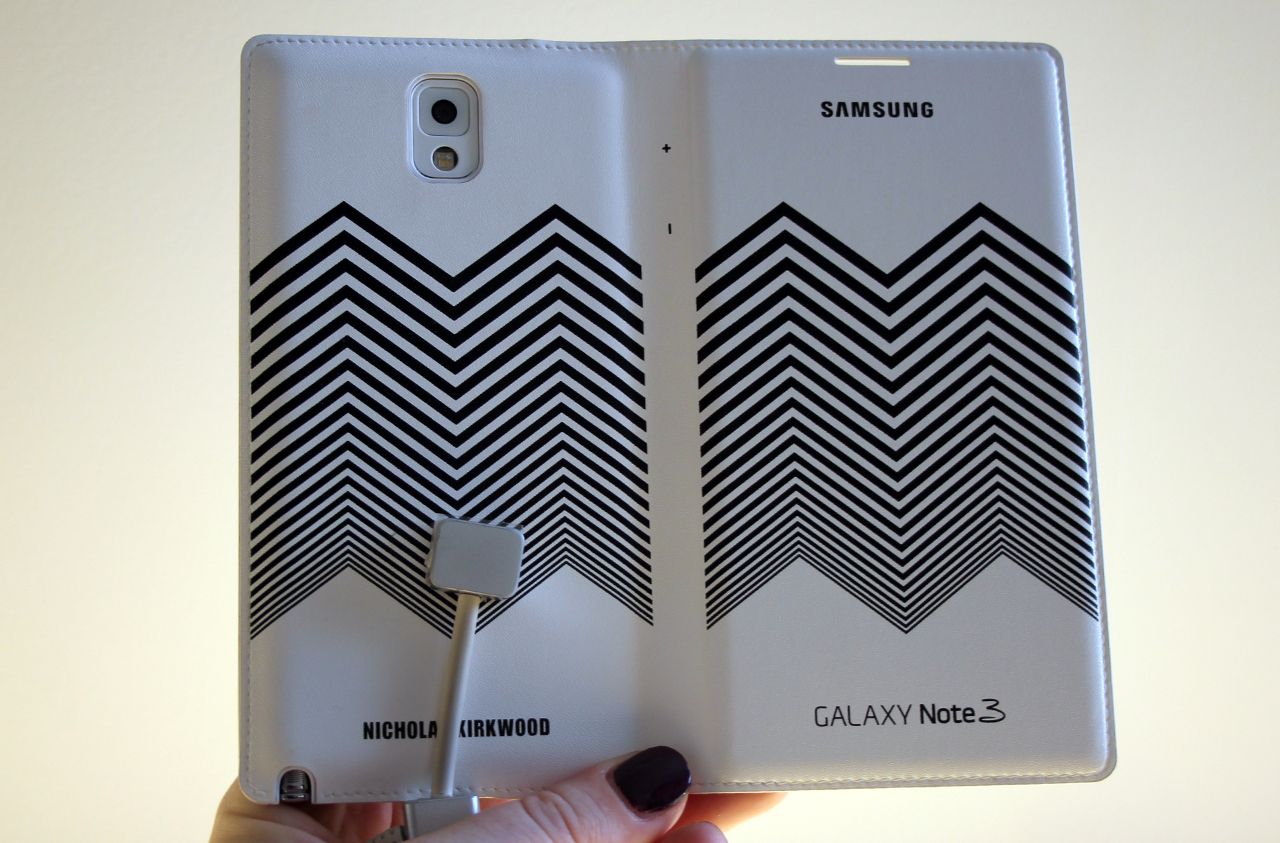 nicholas kirkwood samsung galaxy note 3 cases hands on with hypnotic chevrons image 11