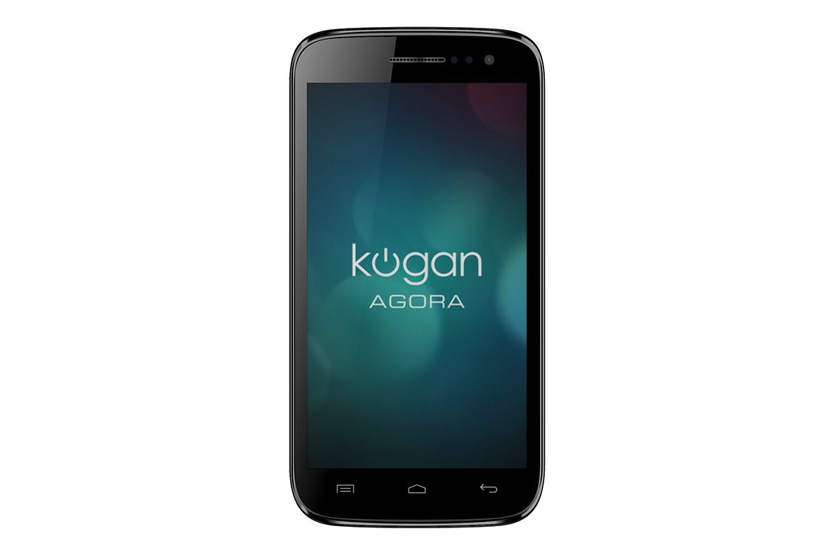 online only retailer kogan details its agora quad core smartphone dual sim and 5 inches for 150 image 1