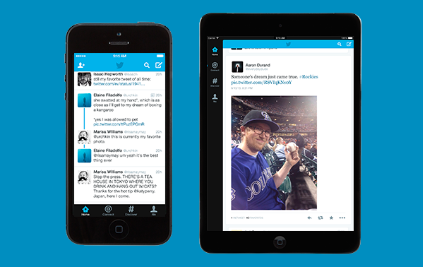 social network addicts twitter and facebook apps given ios 7 like revamp image 1