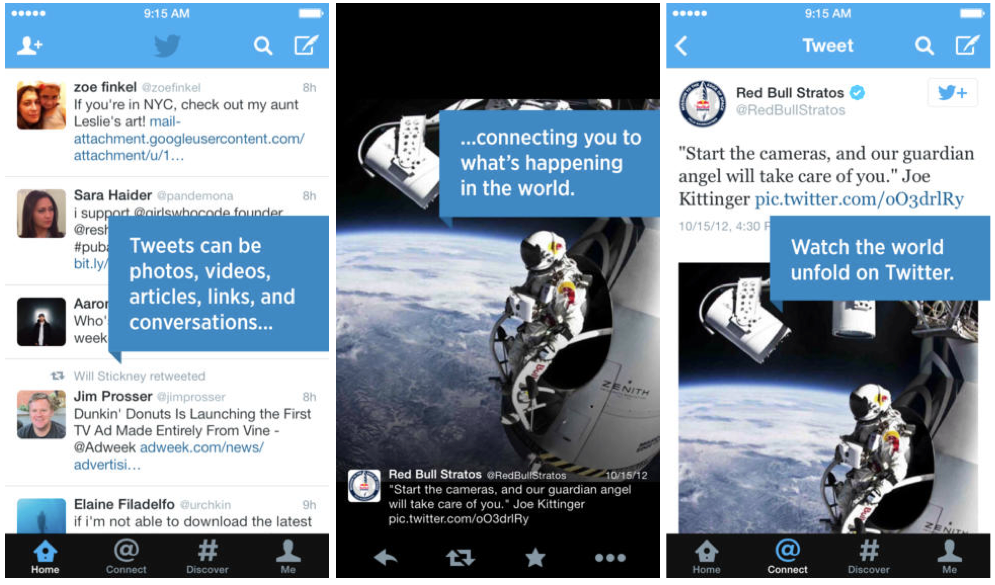 social network addicts twitter and facebook apps given ios 7 like revamp image 2