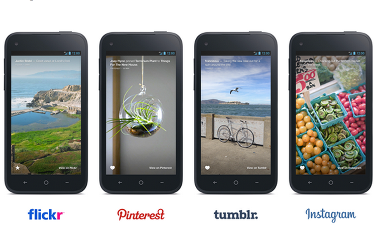 facebook adds flickr pinterest tumblr and instagram to facebook home image 1