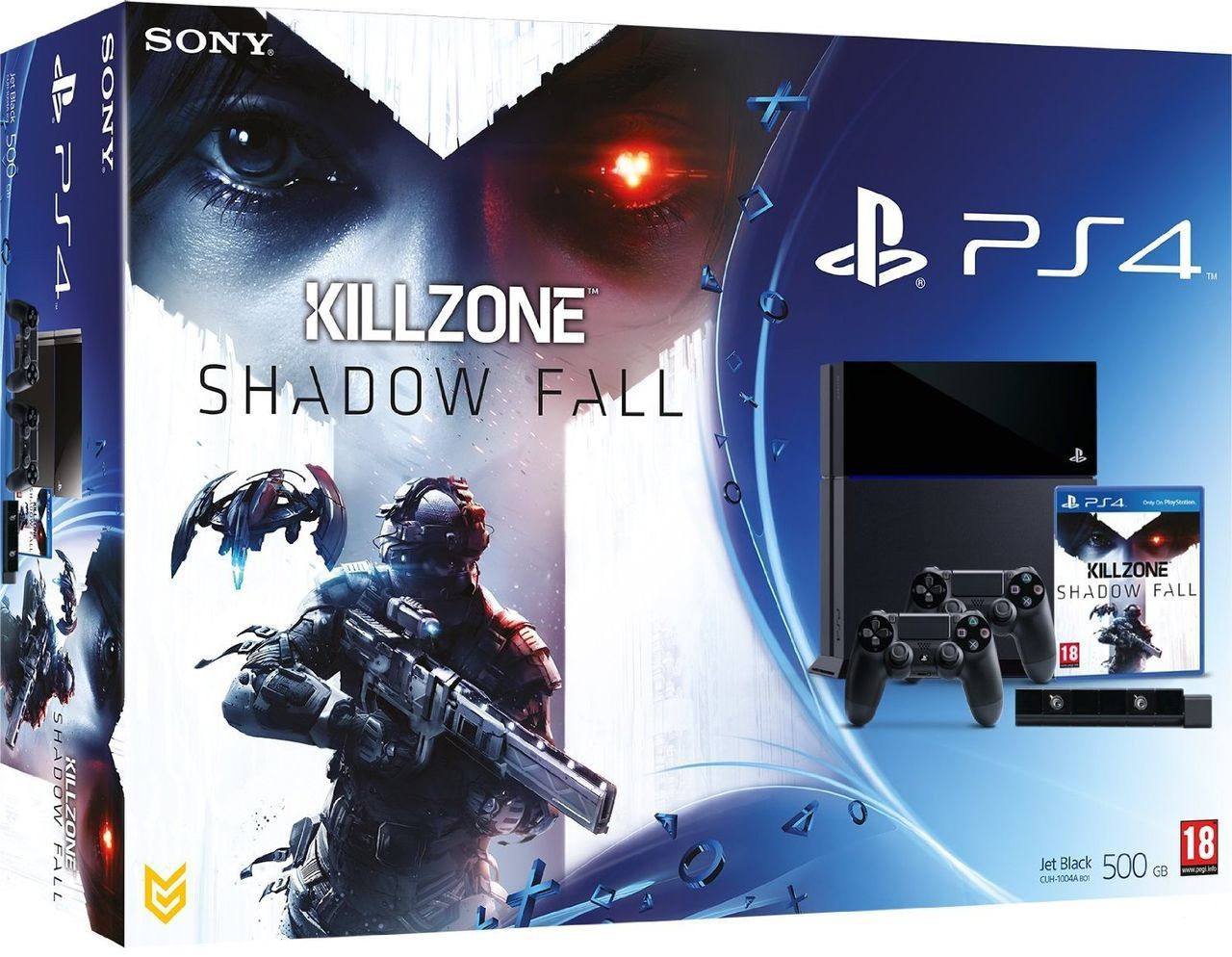 ps4 with killzone shadow fall and camera mega bundle coming to uk for 450 image 1