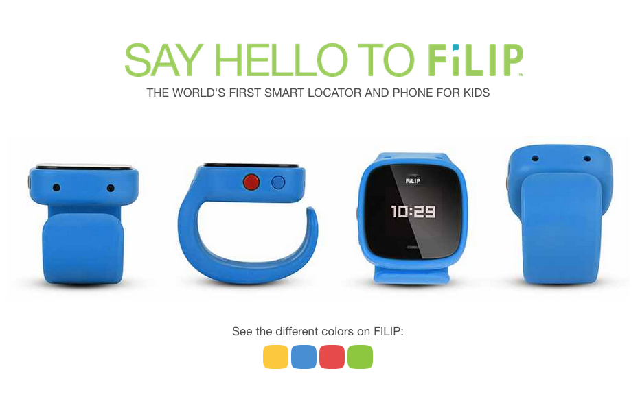 us carrier at t shows off filip an electronic wrist wearable for tracking kids image 1