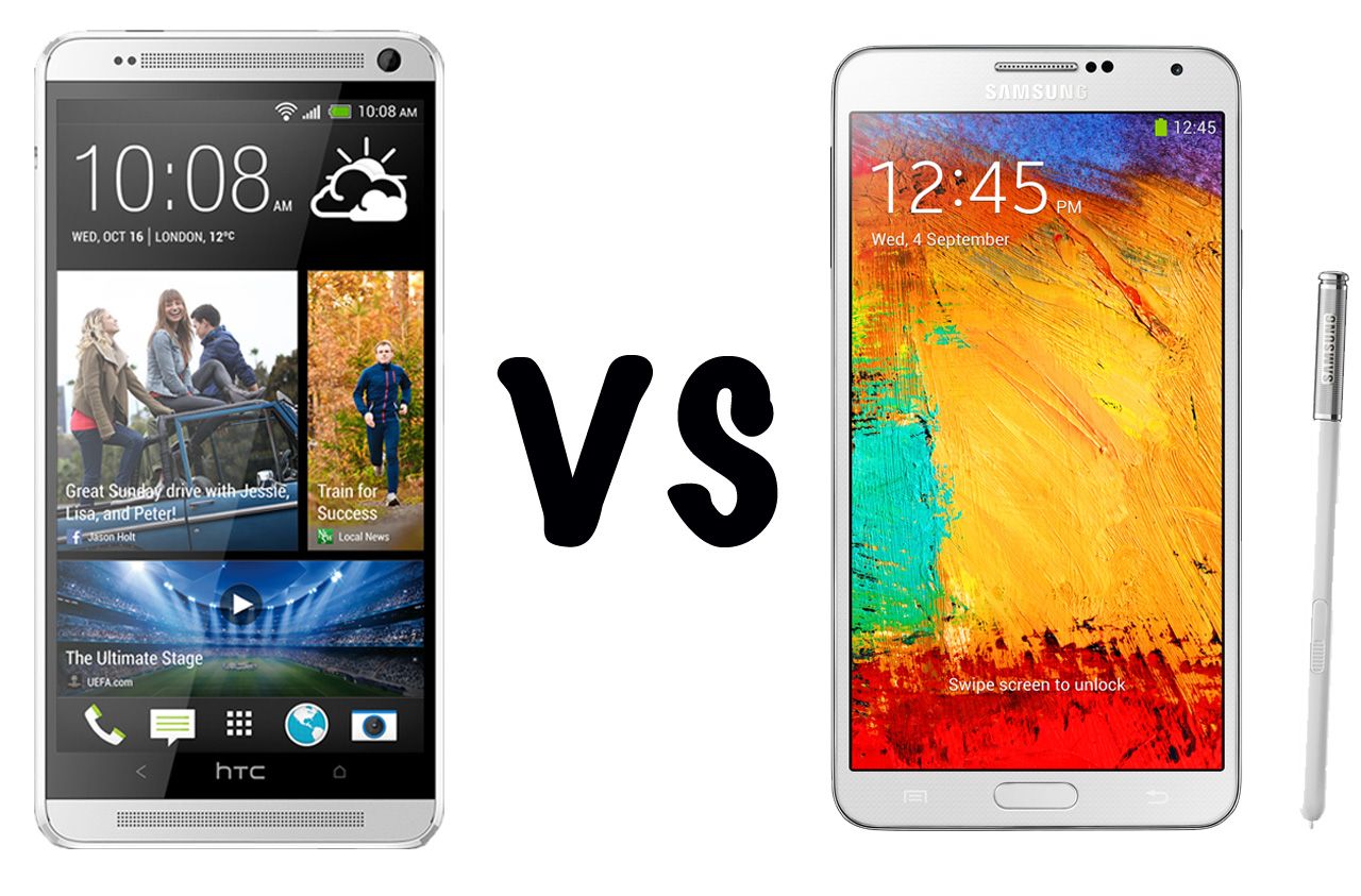 htc one max vs samsung galaxy note 3 what s the difference  image 1