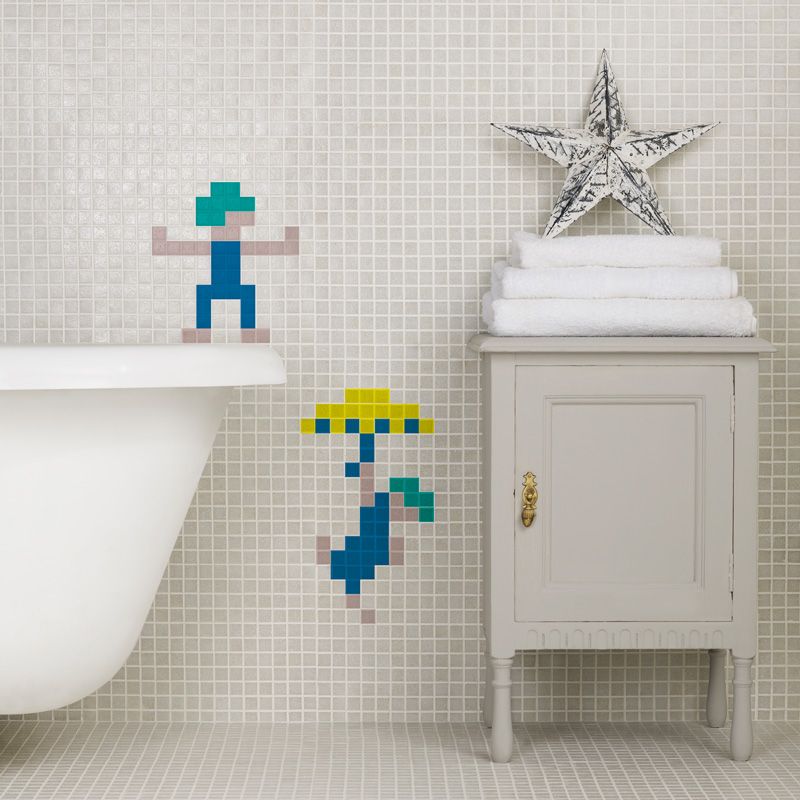 topps tiles celebrates gaming milestones with super cool retro 8 bit bathroom designs image 3
