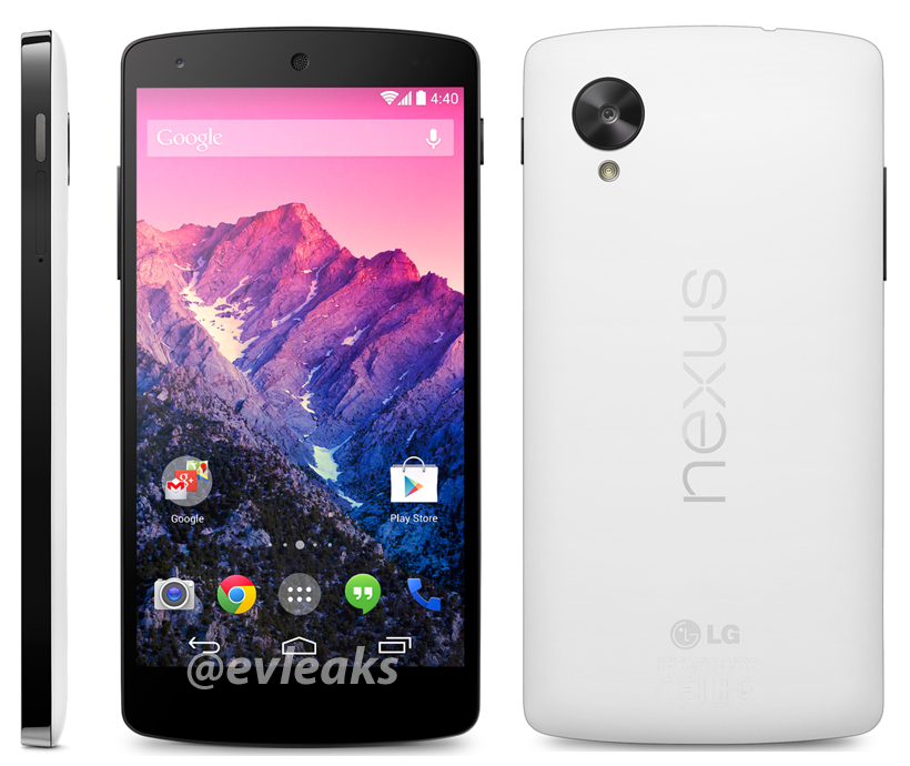 lg nexus 5 will reportedly be released in white and black on 1 november image 1