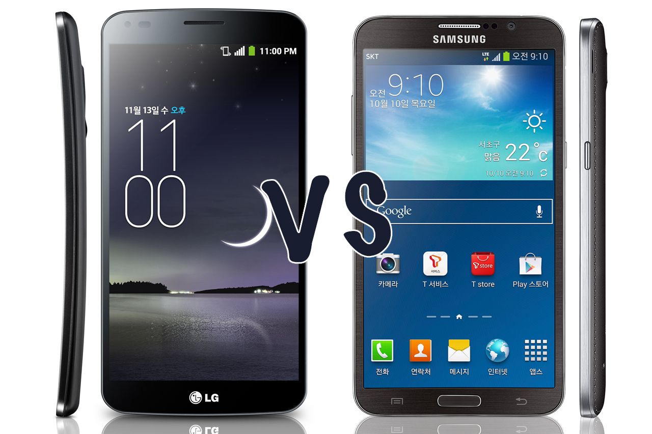 lg g flex vs samsung galaxy round what s the difference  image 1