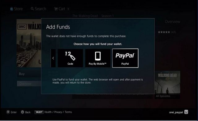 ps3 playstation store adds paypal support letting you buy securely image 1
