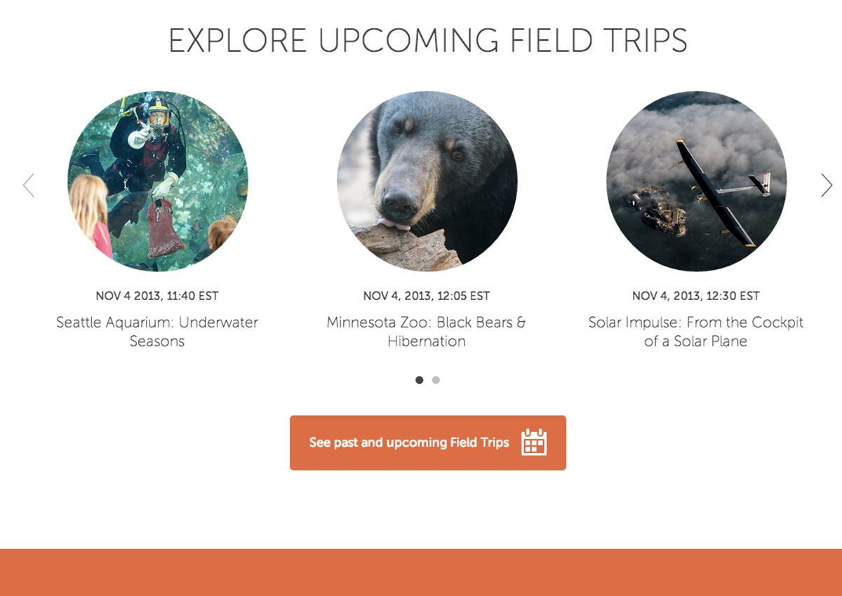 google connected classroom offers virtual field trips from the classroom image 1
