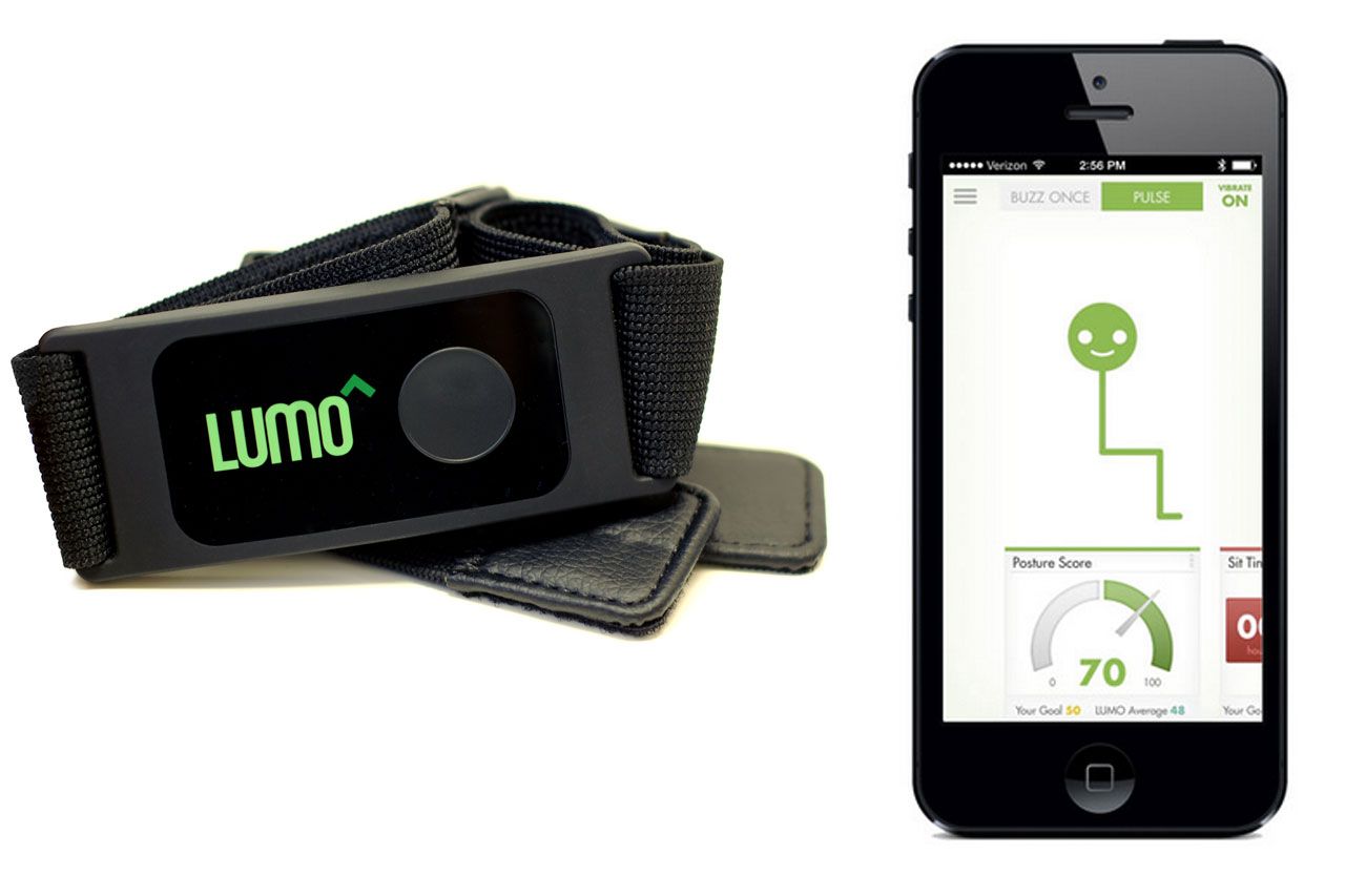 lumoback will correct your sitting posture and stop back pain using smart sensors and vibrations image 2