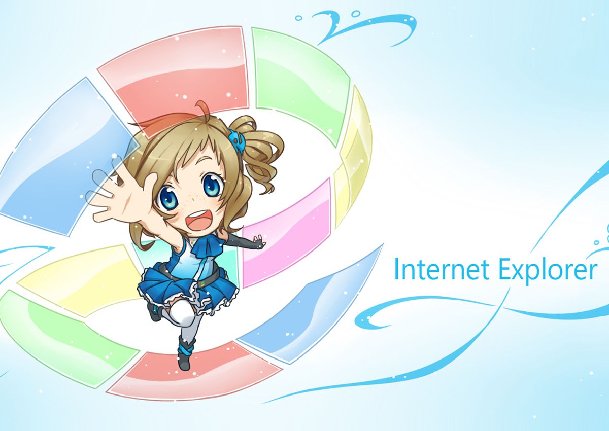 internet explorer goes anime with inori aizawa its new official mascot image 1