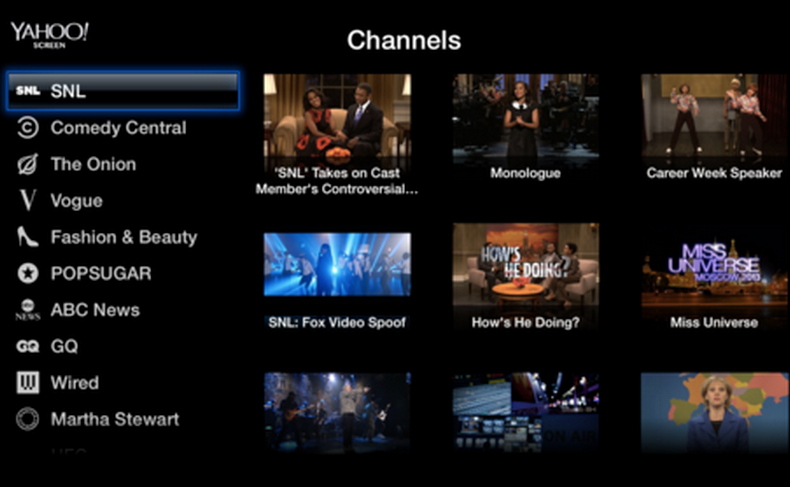 apple tv adds yahoo screen and pbs apps bringing shows like snl and antiques roadshow image 1