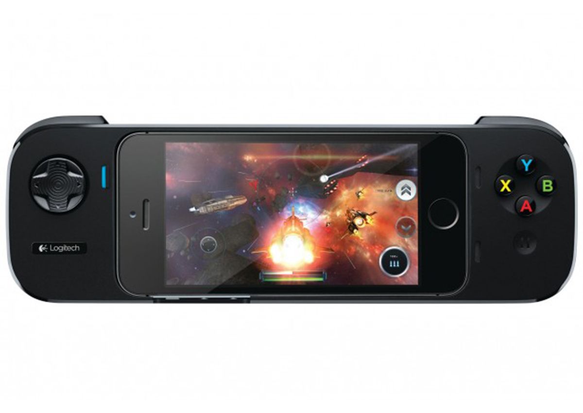 logitech powershell ios 7 gaming controller with battery for iphone 5s 5 and ipod touch revealed image 1