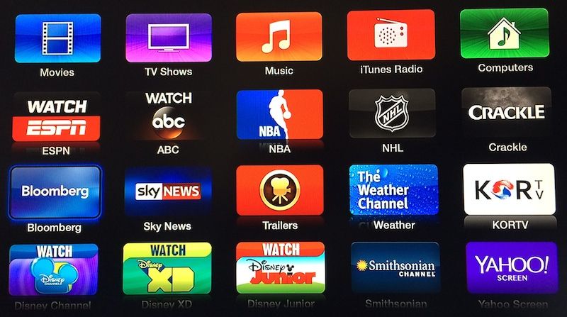 apple tv adds apps for bloomberg watch abc crackle and kortv image 1