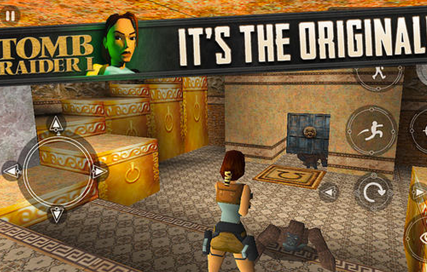 original 1996 tomb raider video game releases for ios with full unedited unadulterated experience  image 1