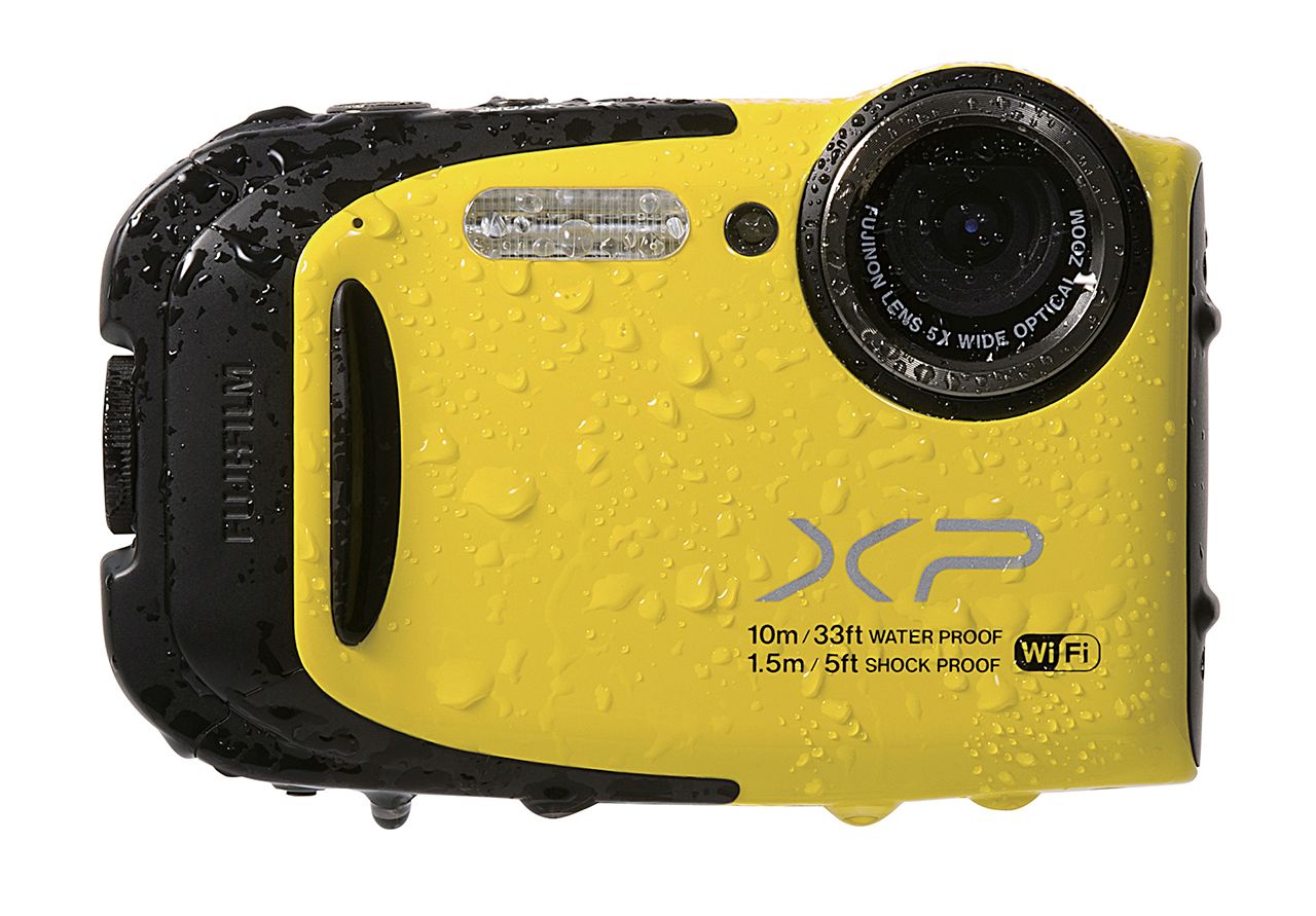 fujifilm finepix xp70 splish splash with waterproof wi fi compact camera image 1