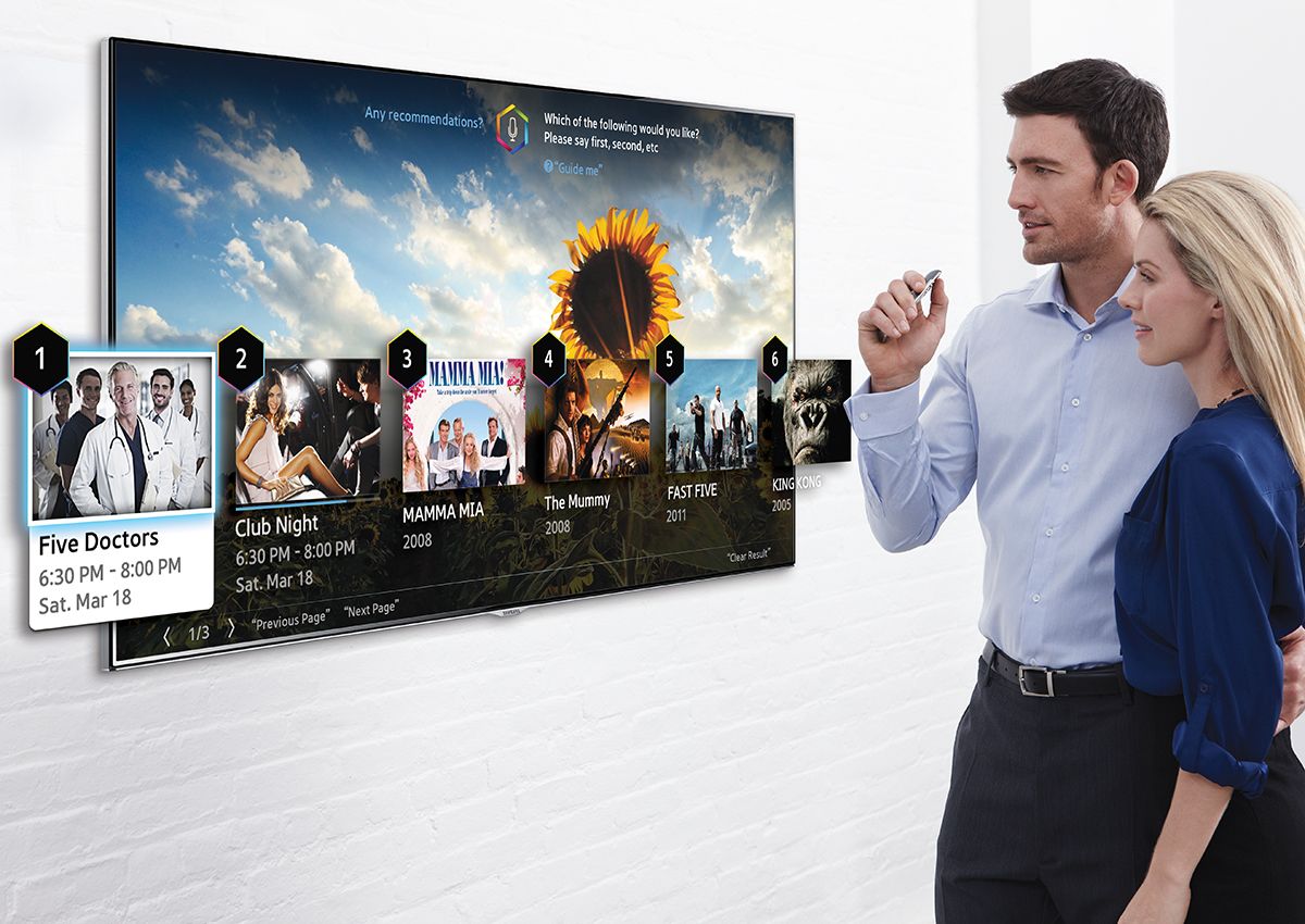 samsung smart tvs get finger gesture and improved voice controls image 1