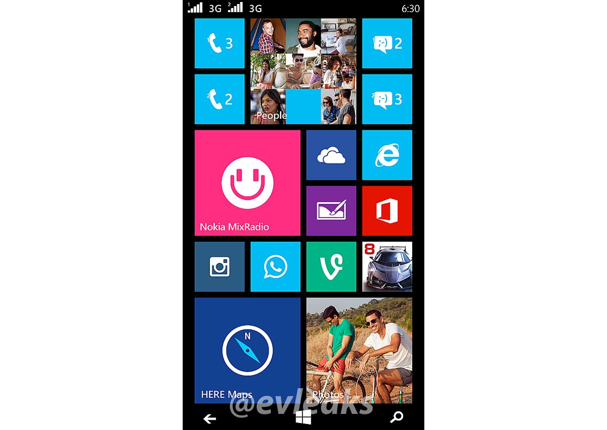 nokia lumia moneypenny dual sim smartphone leaks in screenshot image 1