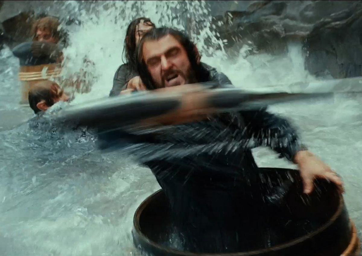 the new hobbit movie saw weta digital make smaug larger than a 747 in one scene yet use gopros in another image 2