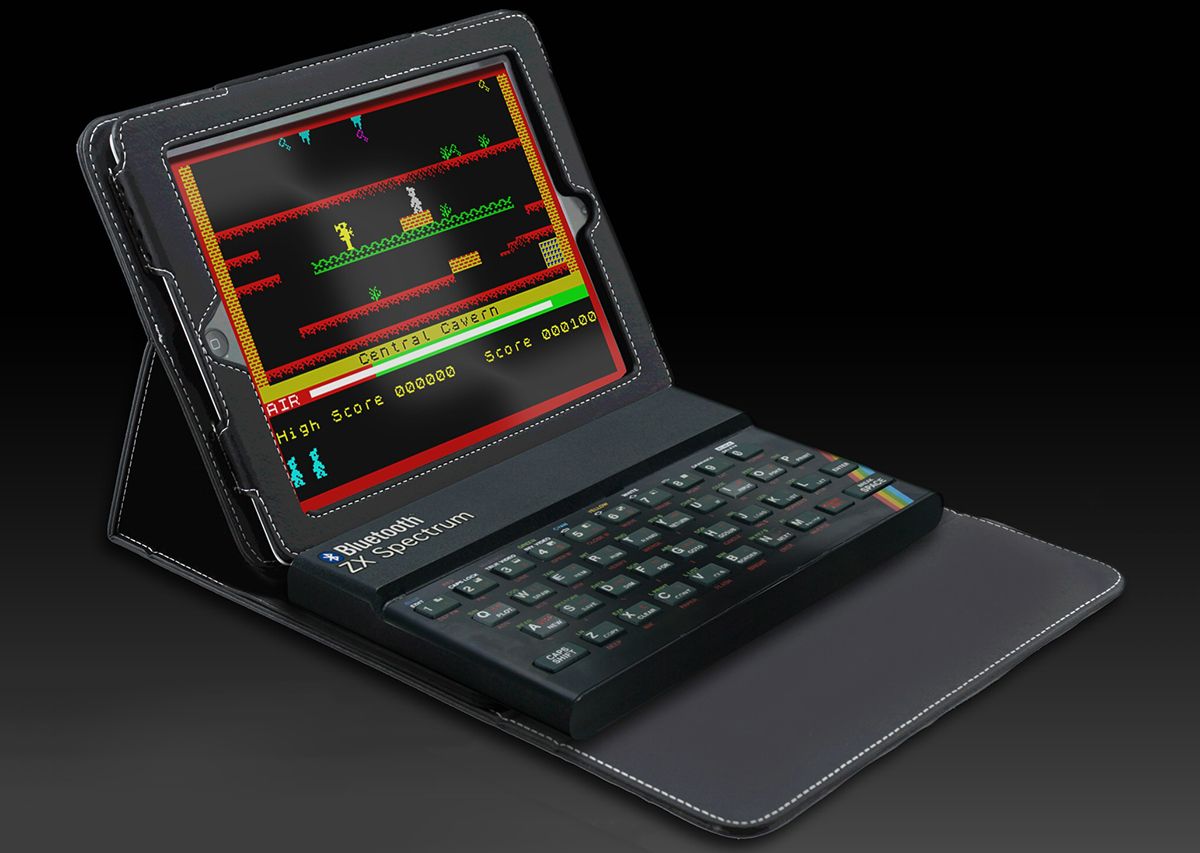 bluetooth zx spectrum keyboard will also work with android pcs and macs as well as ios image 1