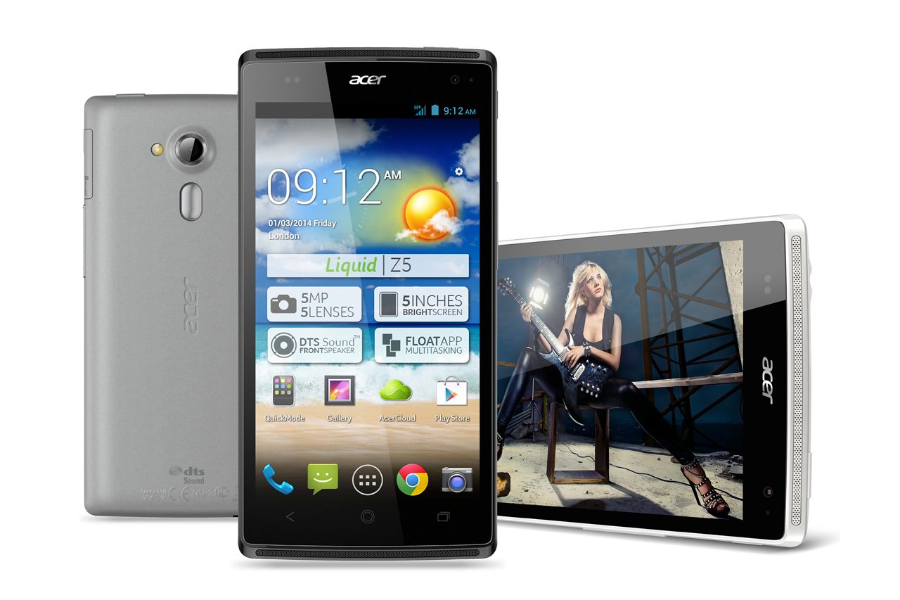 acer liquid z5 offers a 5 inch display middling specs image 1