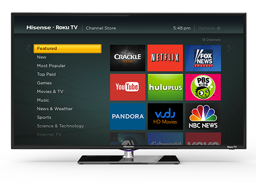roku moves beyond just set top boxes will now come bundled with some hdtvs image 1