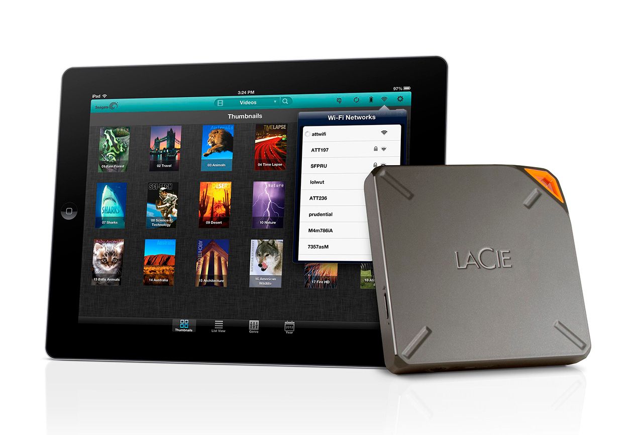 want to expand your ipad or iphone storage to 1tb lacie fuel portable wireless storage will help image 2