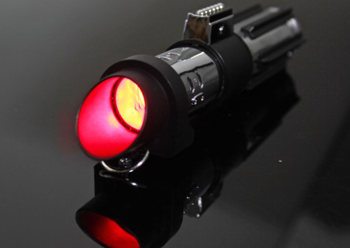darth vader lightsaber usb charger makes the force strong with your phone image 2