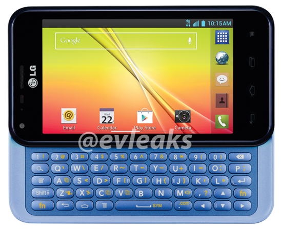 lg optimus f3q press shot and specs leaked revealing slide out keyboard and jelly bean os image 1