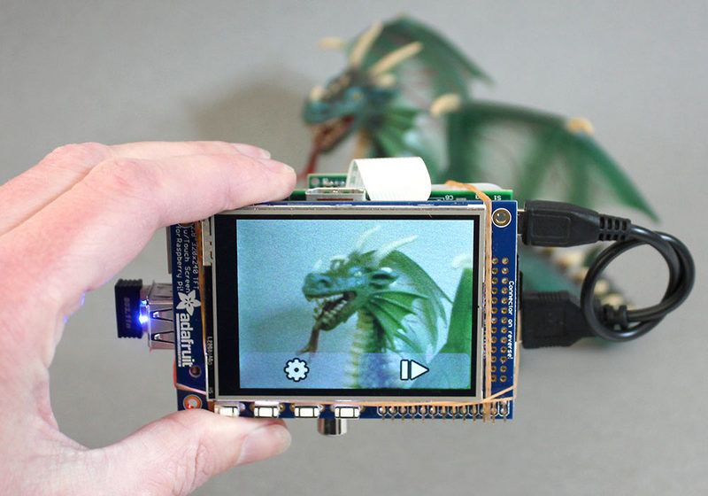you can hack the raspberry pi into a touchscreen camera image 1