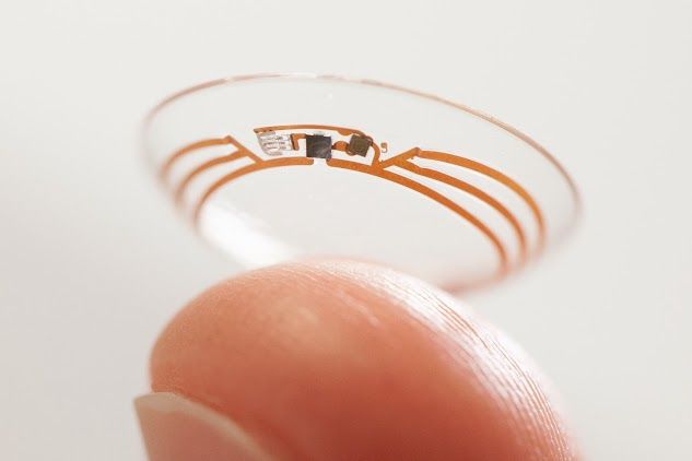 google s smart contact lens will measure glucose levels in your tears image 1