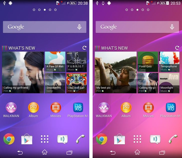 sony xperia z2 sirius kitkit user interface leaks 4k video usb dac support and more image 1