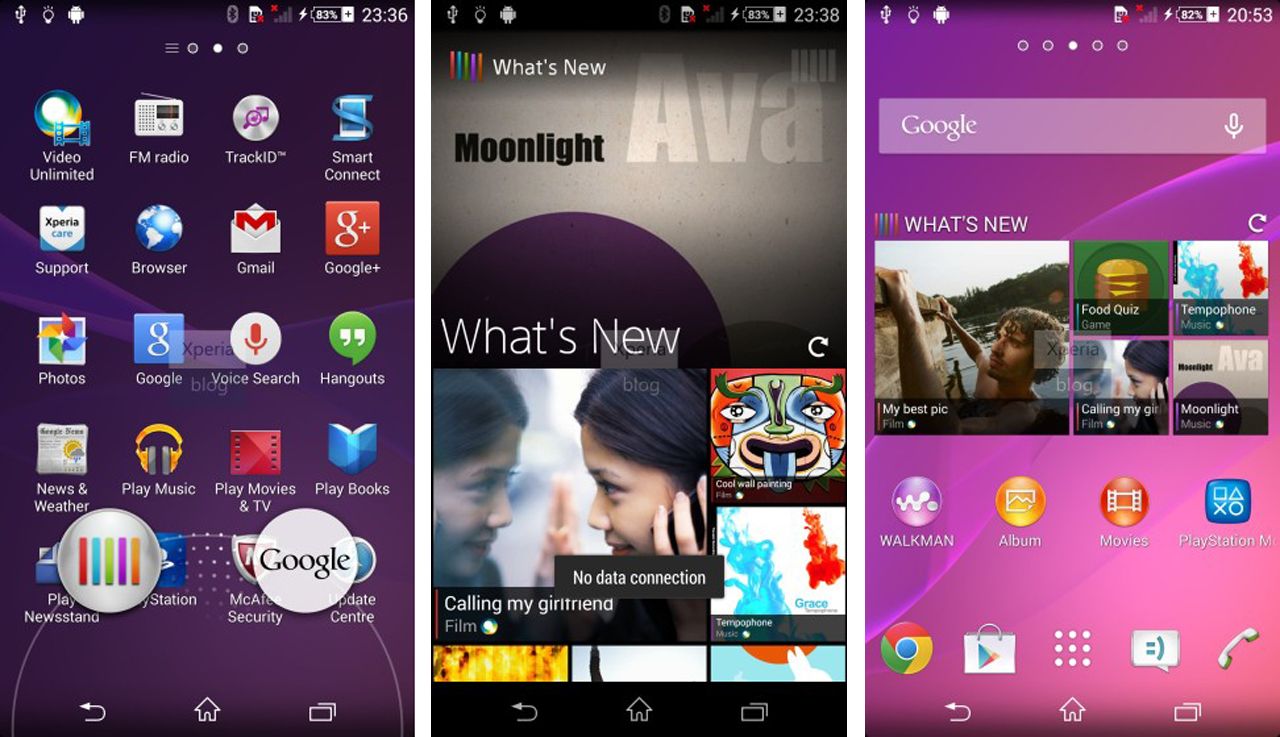 sony xperia z2 sirius kitkit user interface leaks 4k video usb dac support and more image 2