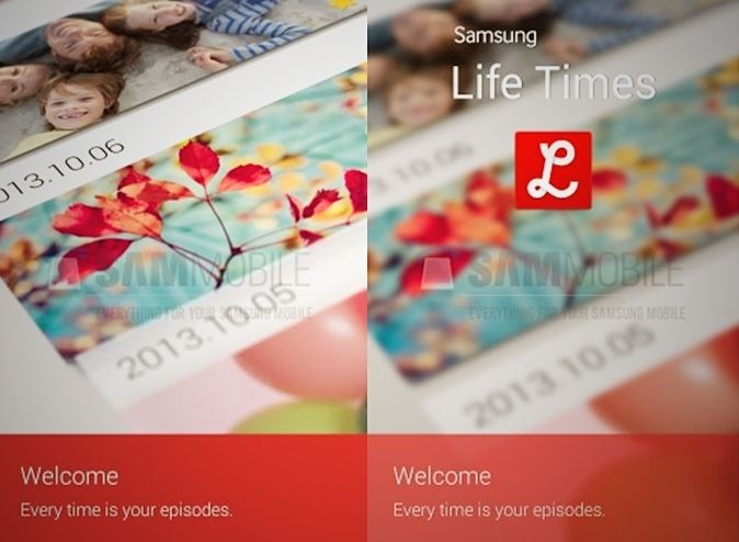 leaked screenshots of samsung s life times app reveal logging features for photos and messages image 1