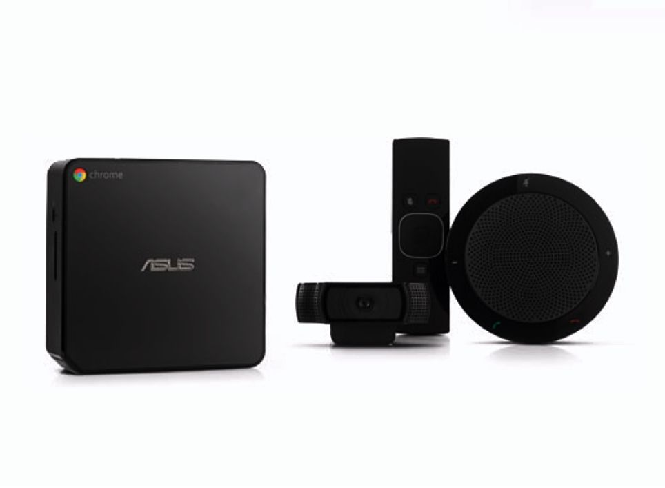 google chromebox for meetings bundle takes on video conferencing in us for 999 expect uk version soon image 1