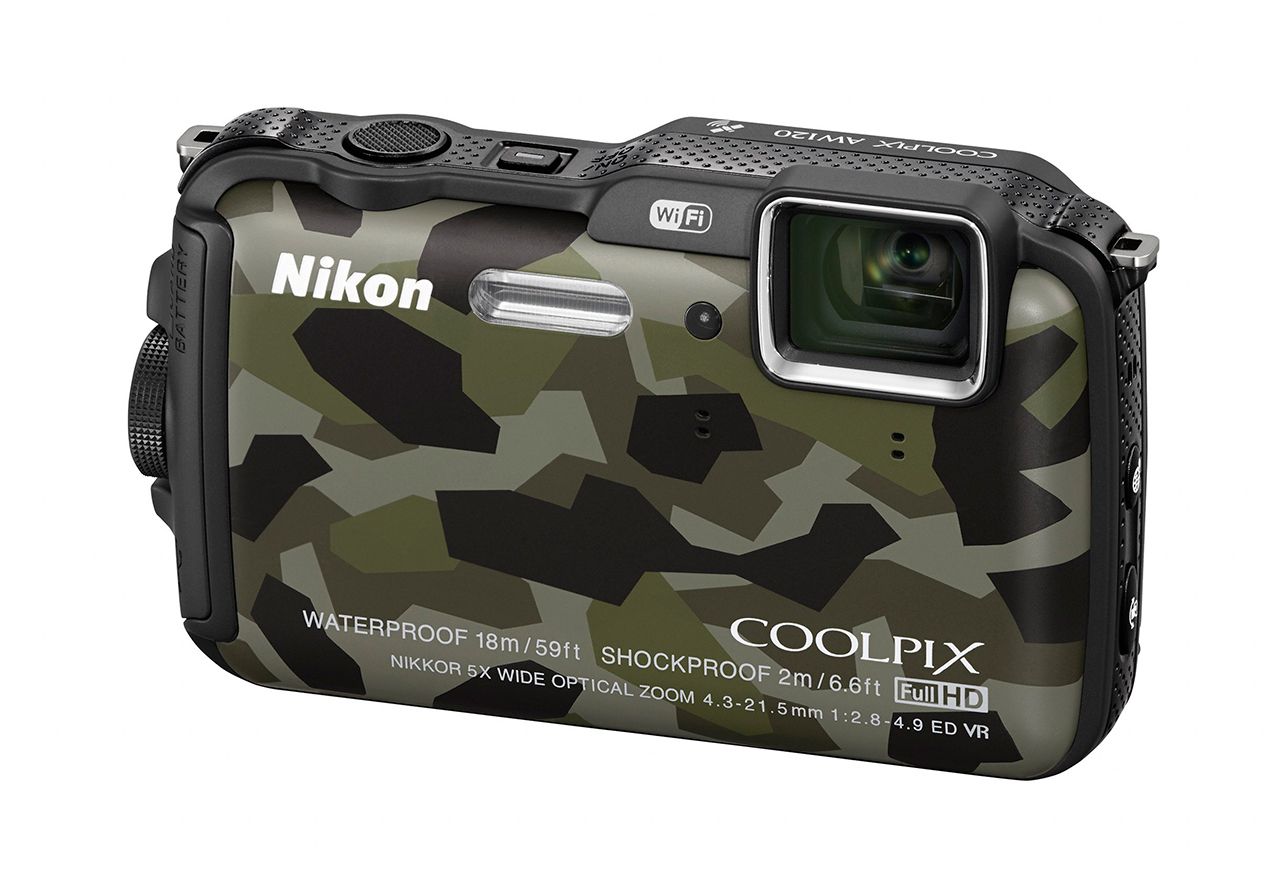nikon coolpix aw120 is the tough camera that will go anywhere image 1