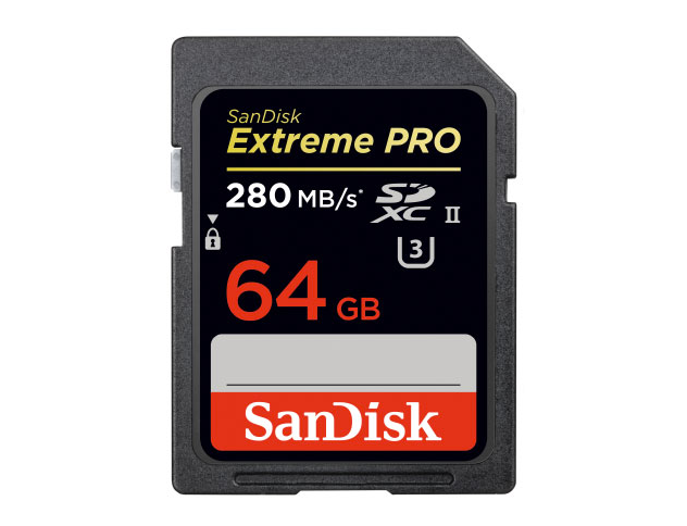sandisk s u3 extreme pro sdxc memory card delivers 250mb s write speeds ideal for 4k video and raw image 1