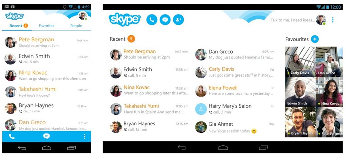 skype chat update adds much requested multi device sync push notifications and read confirmations image 1