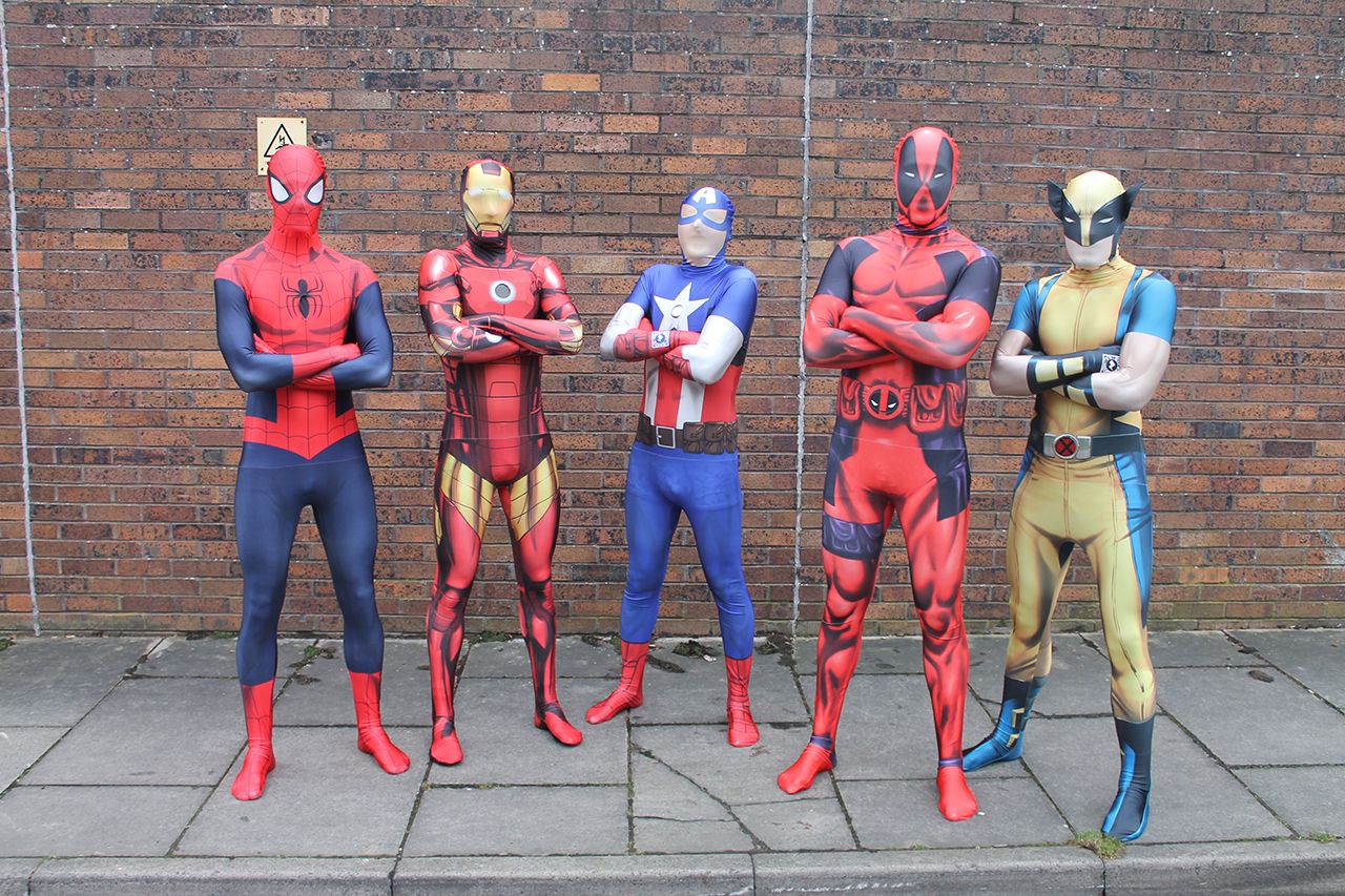 be a genuine superhero with morphsuits ar enhanced marvel costumes image 1